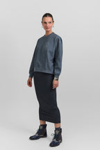 Ribbed skirt leggings