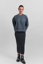 Ribbed skirt leggings