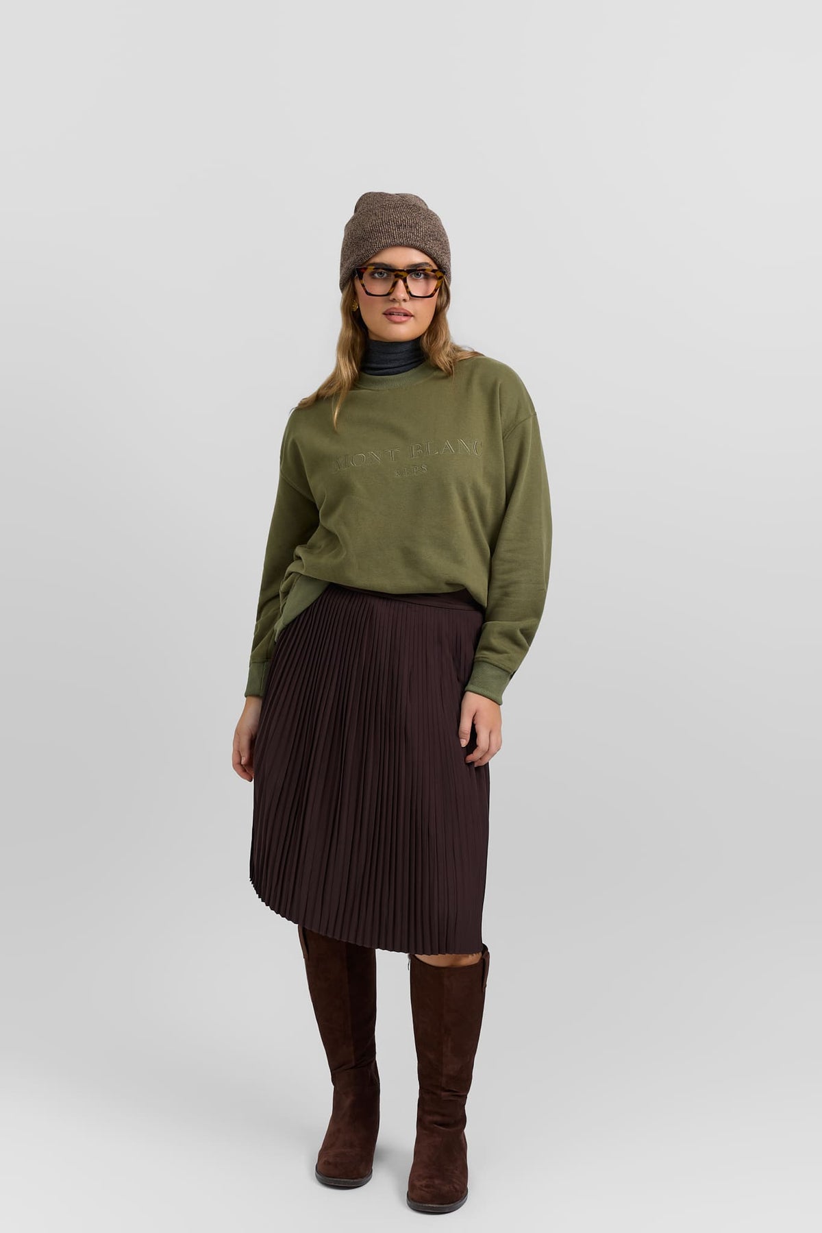 Pleated skirt