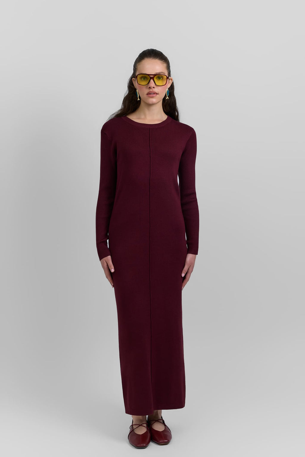 Knitted maxi dress