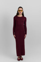 Knitted maxi dress