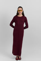 Knitted maxi dress