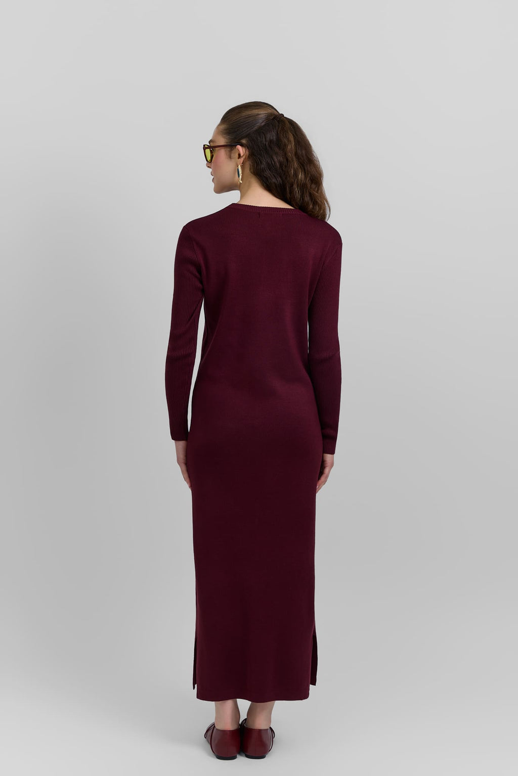 Knitted maxi dress