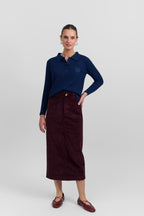 Corduroy skirt