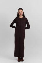 Knitted maxi dress