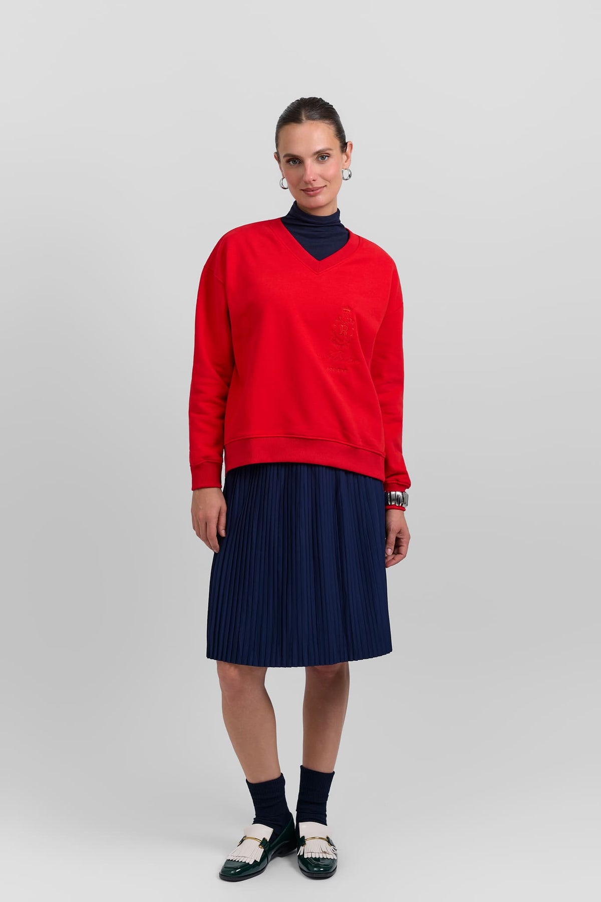 Pleated skirt