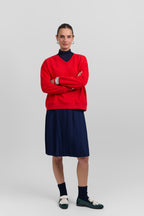 Pleated skirt