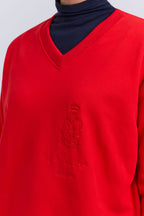 Classic crew - alpine red