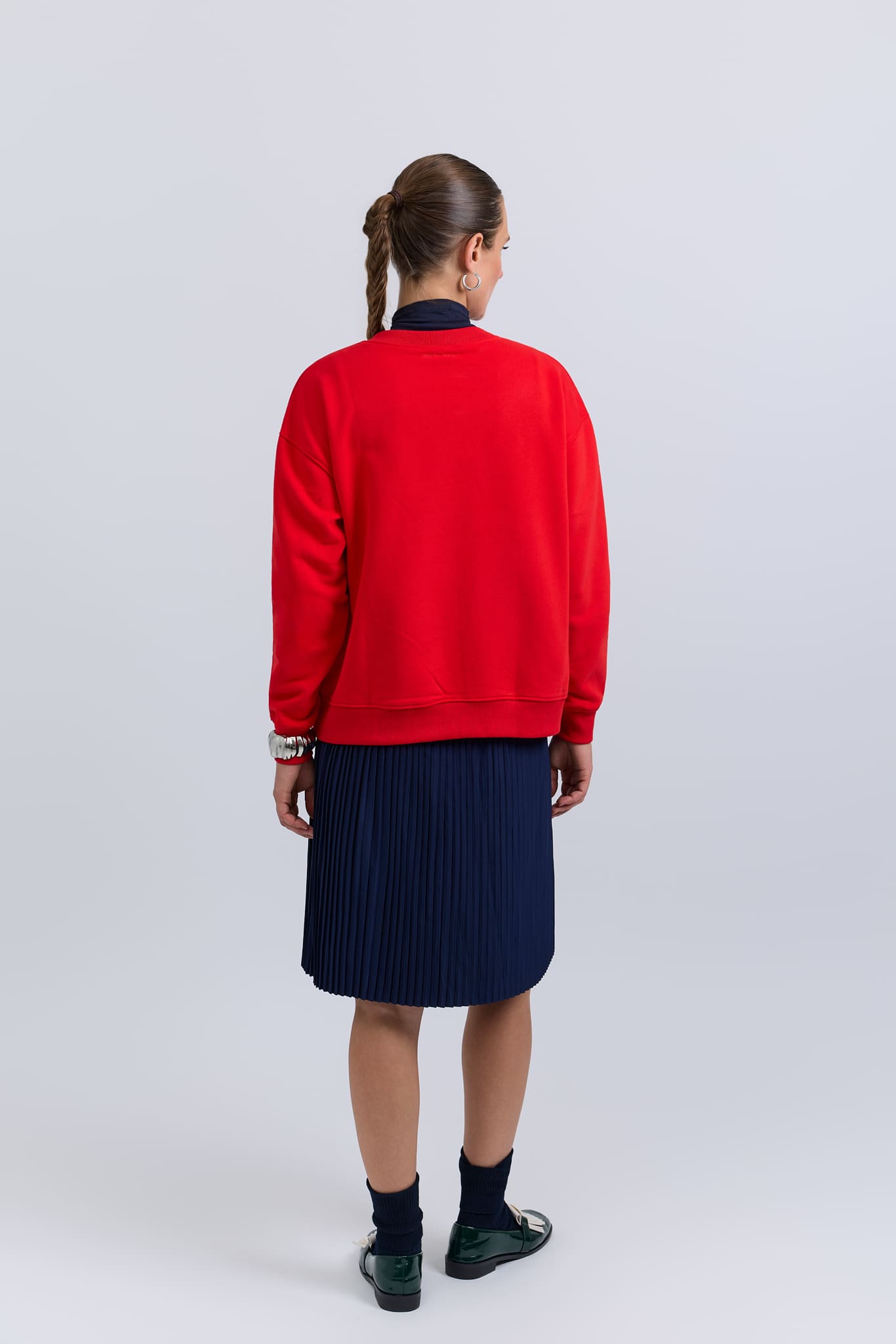 Classic crew - alpine red