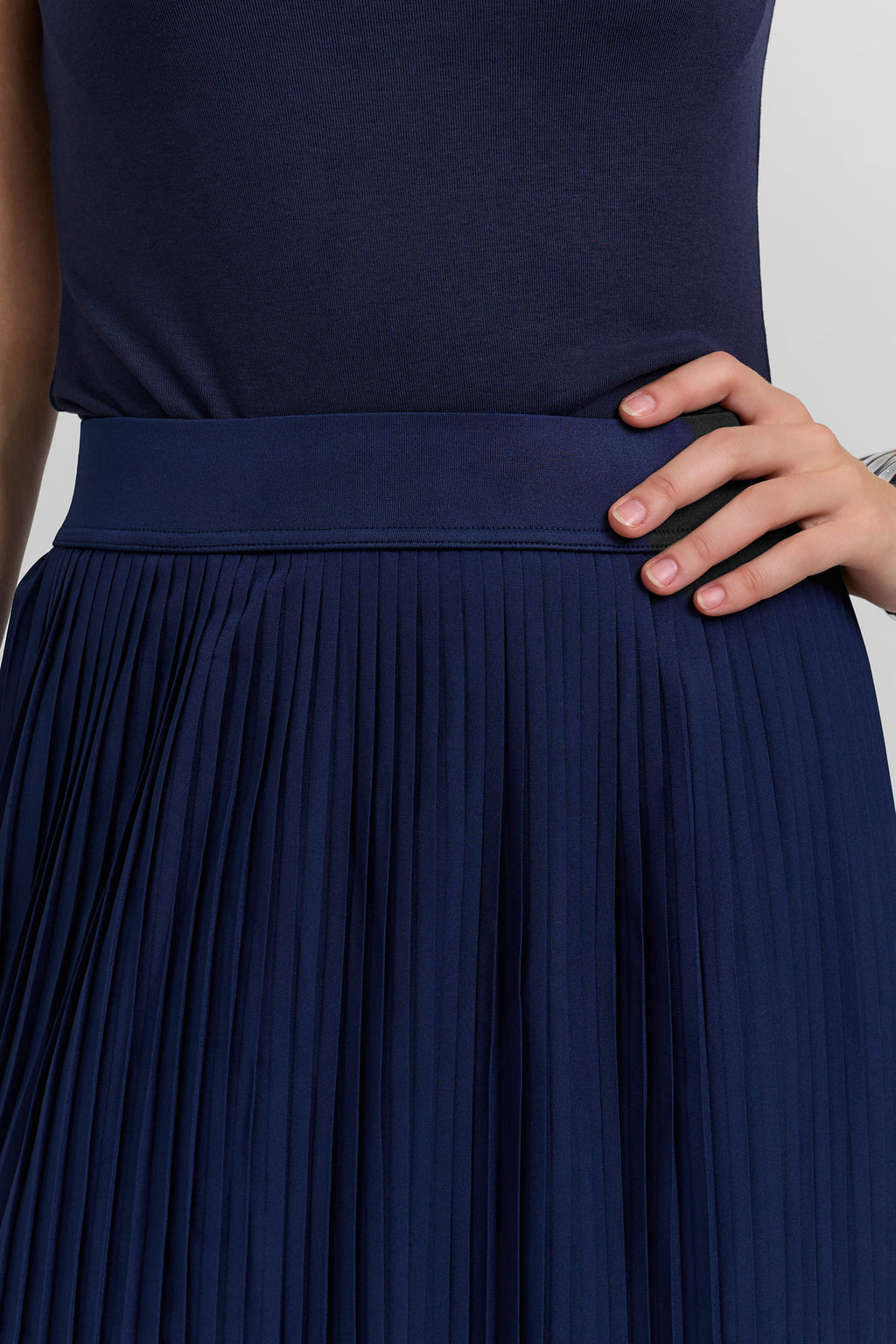 Pleated skirt