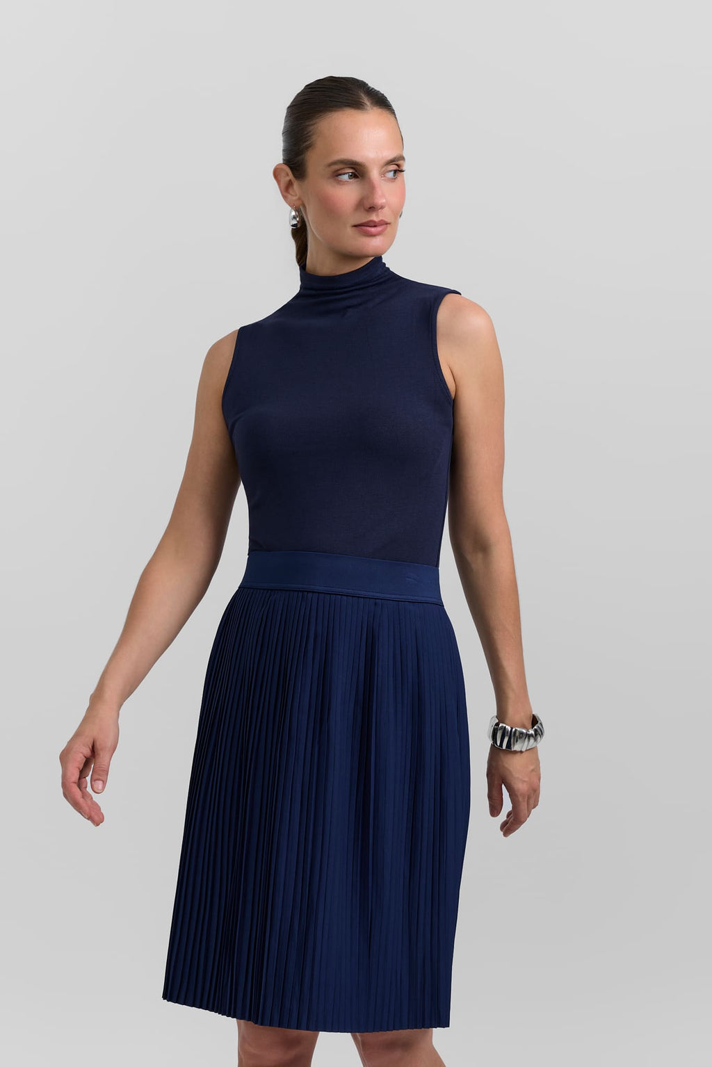 Pleated skirt
