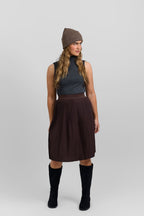 Pleated skirt