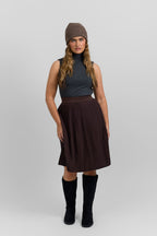 Pleated skirt