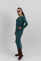 Knitted maxi dress