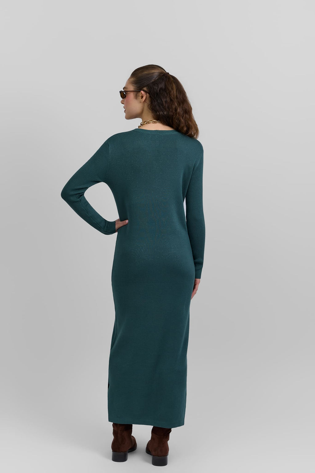 Knitted maxi dress