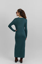 Knitted maxi dress