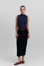 Corduroy skirt