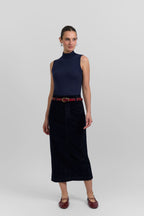 Corduroy skirt