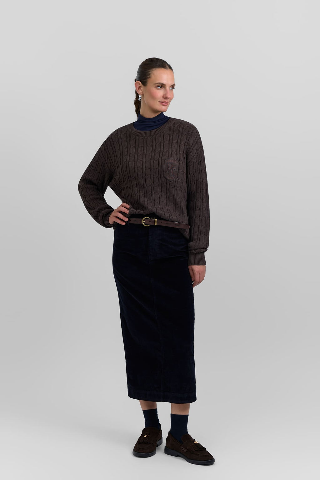 Corduroy skirt