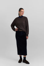 Corduroy skirt