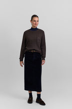 Corduroy skirt