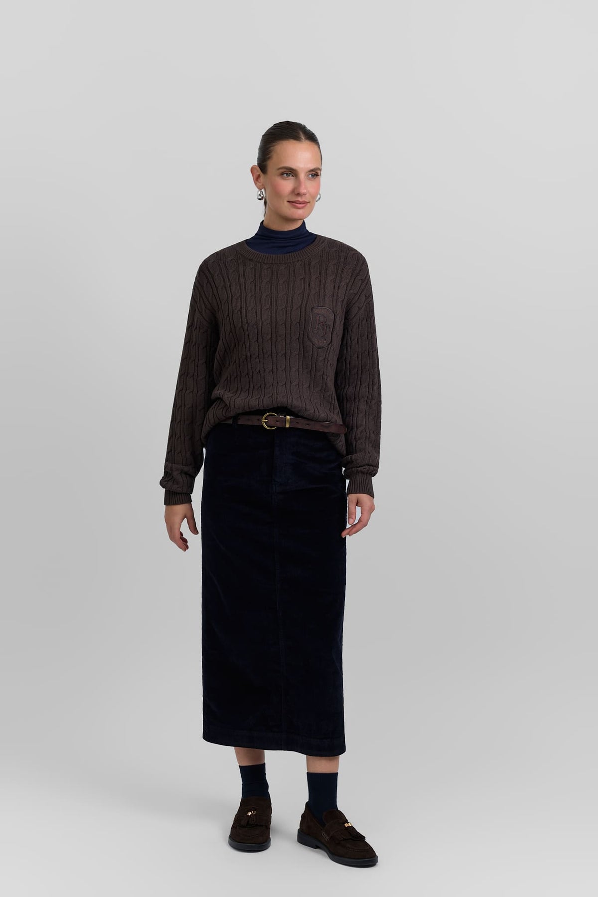 Corduroy skirt
