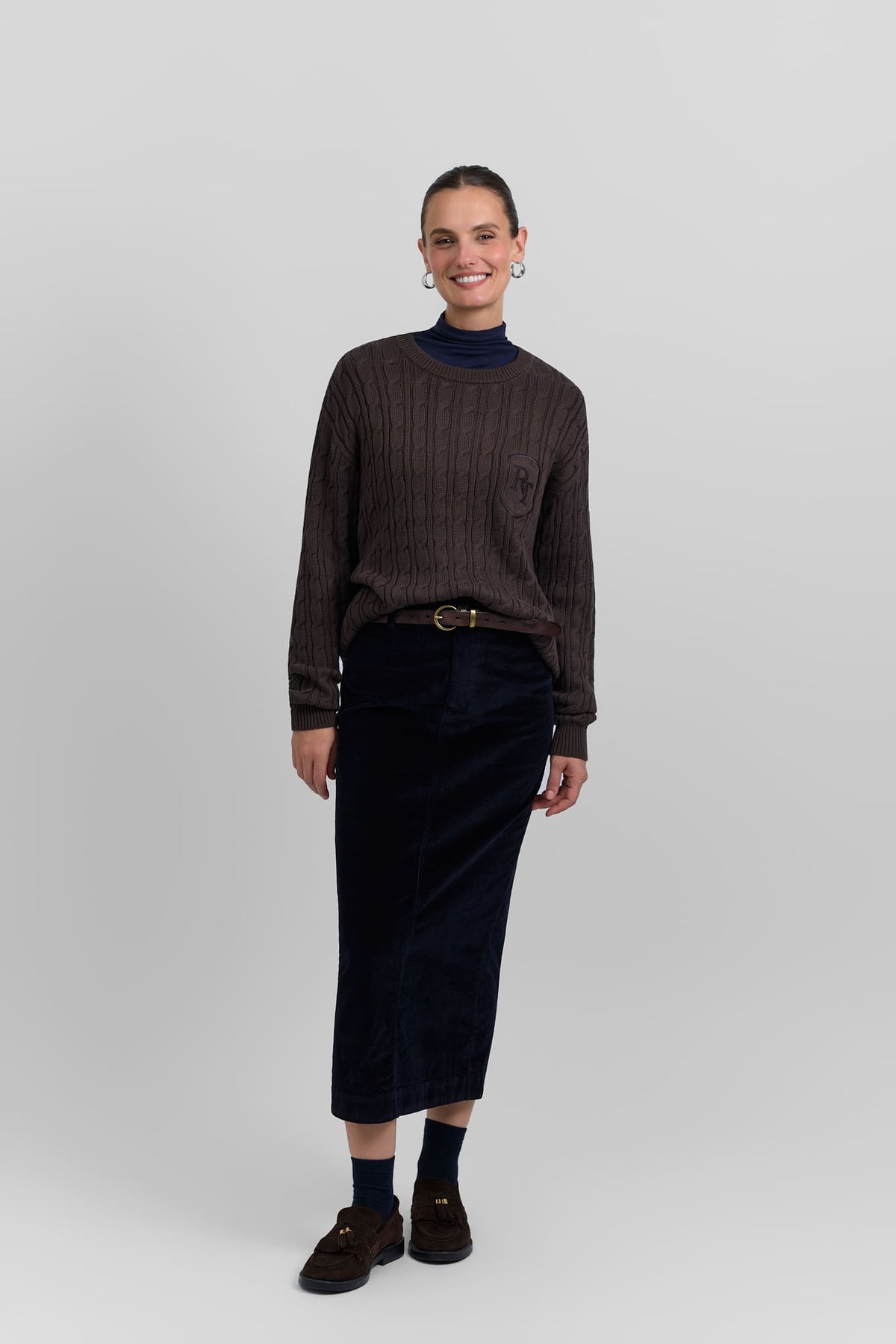Corduroy skirt