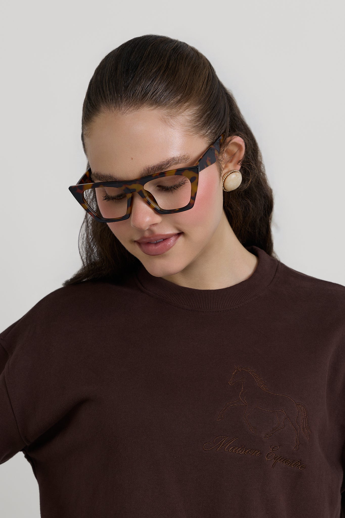 Horse crewneck