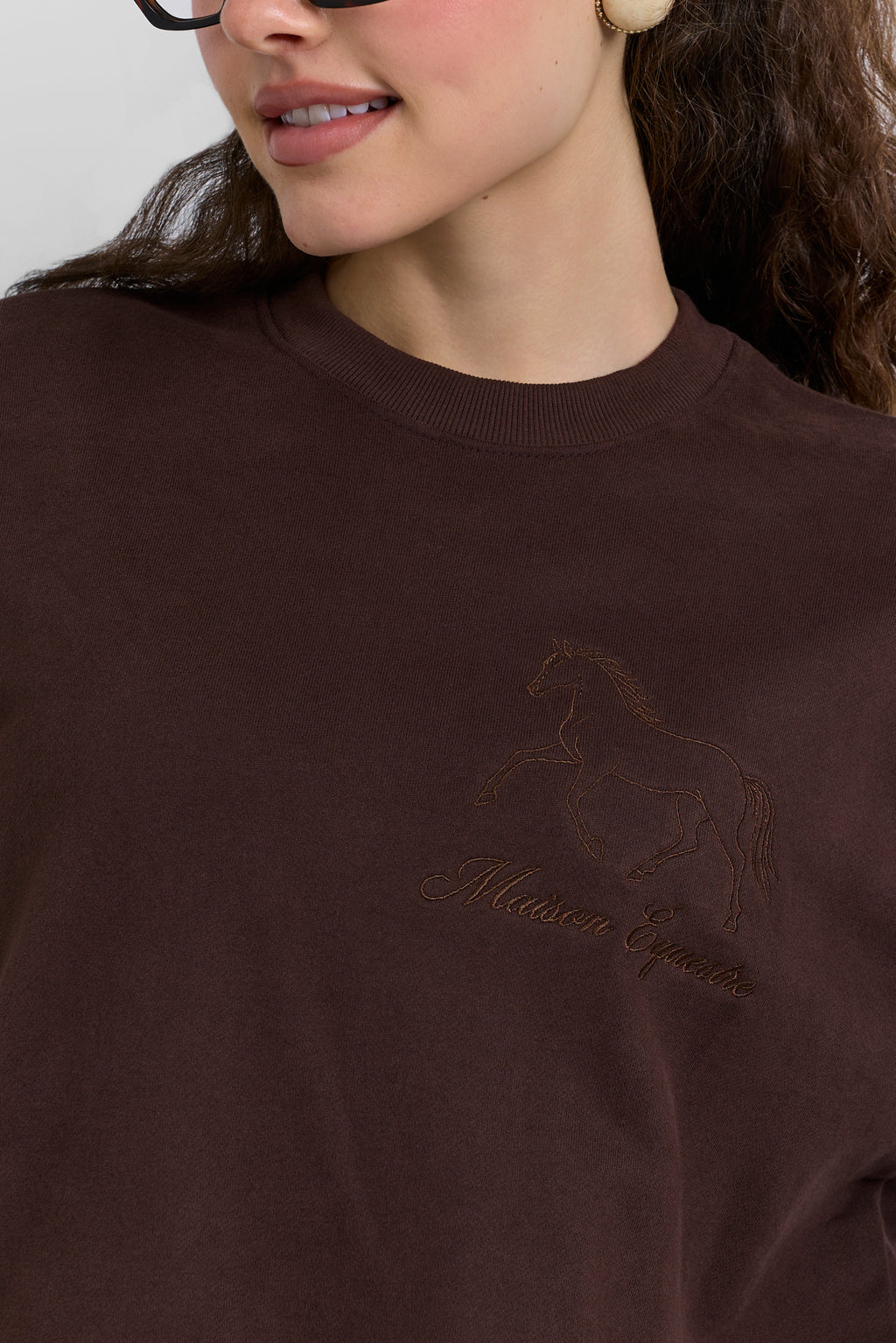 Horse crewneck