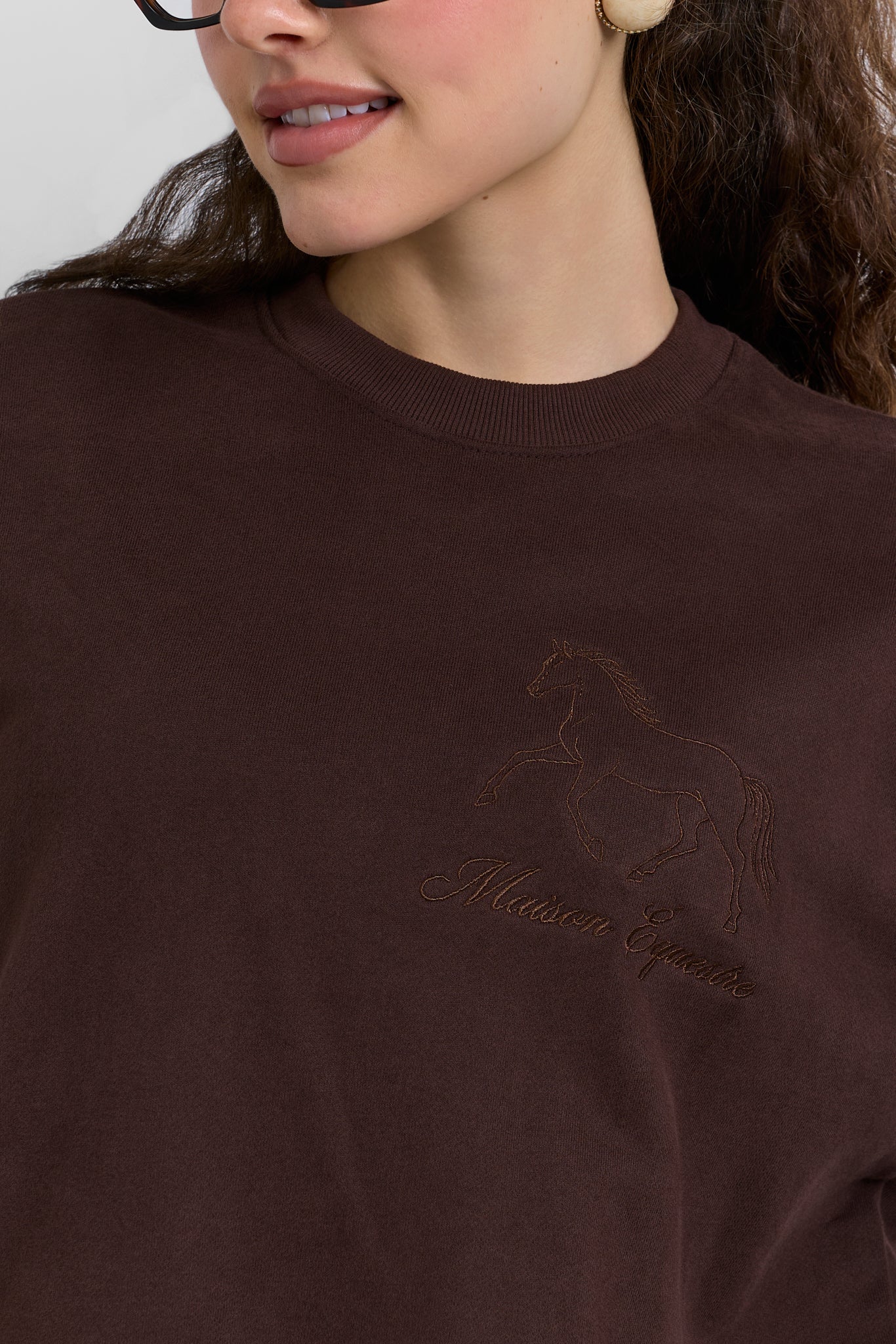 Horse crewneck