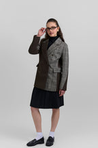 Plaid blazer