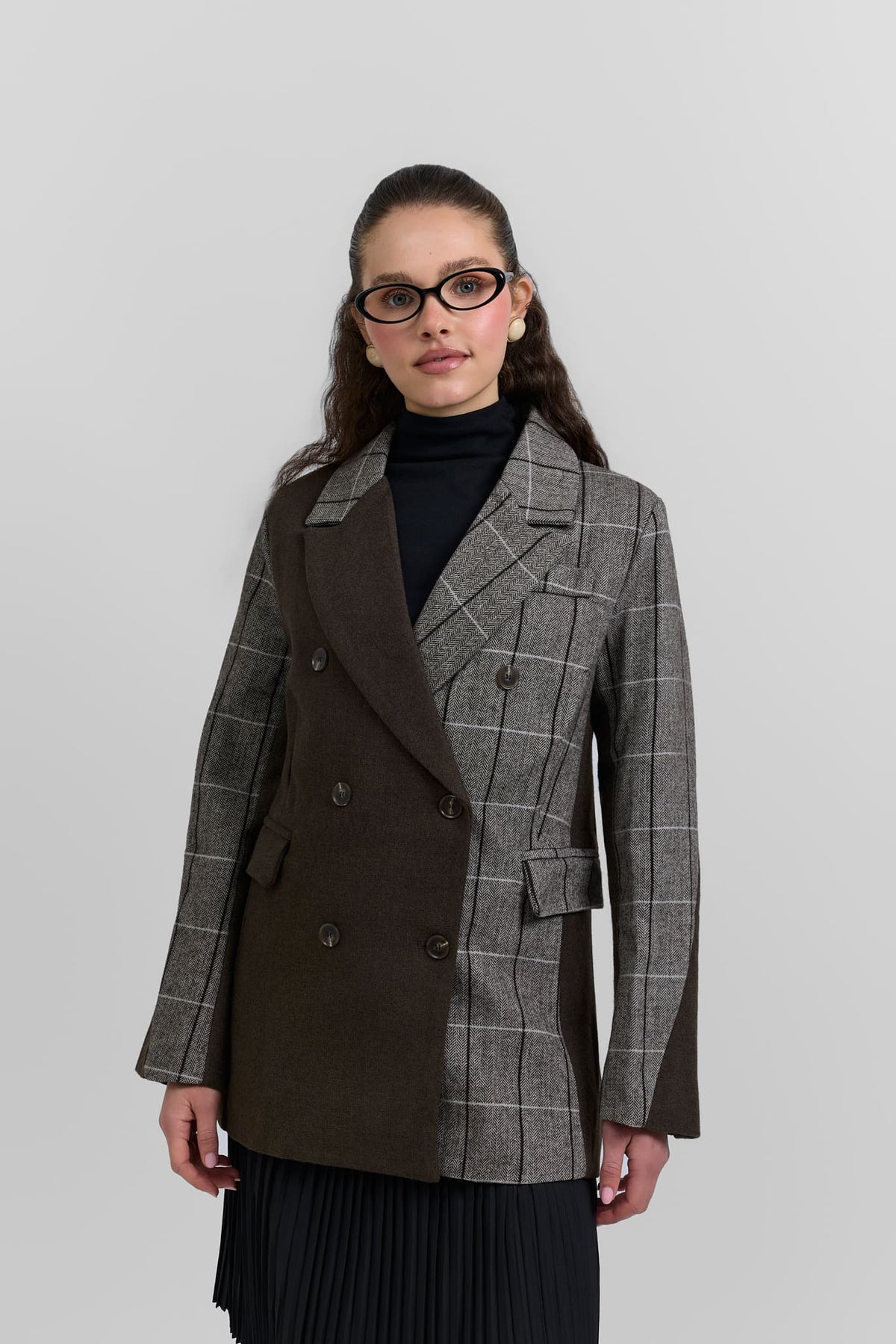 Plaid blazer