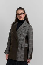 Plaid blazer