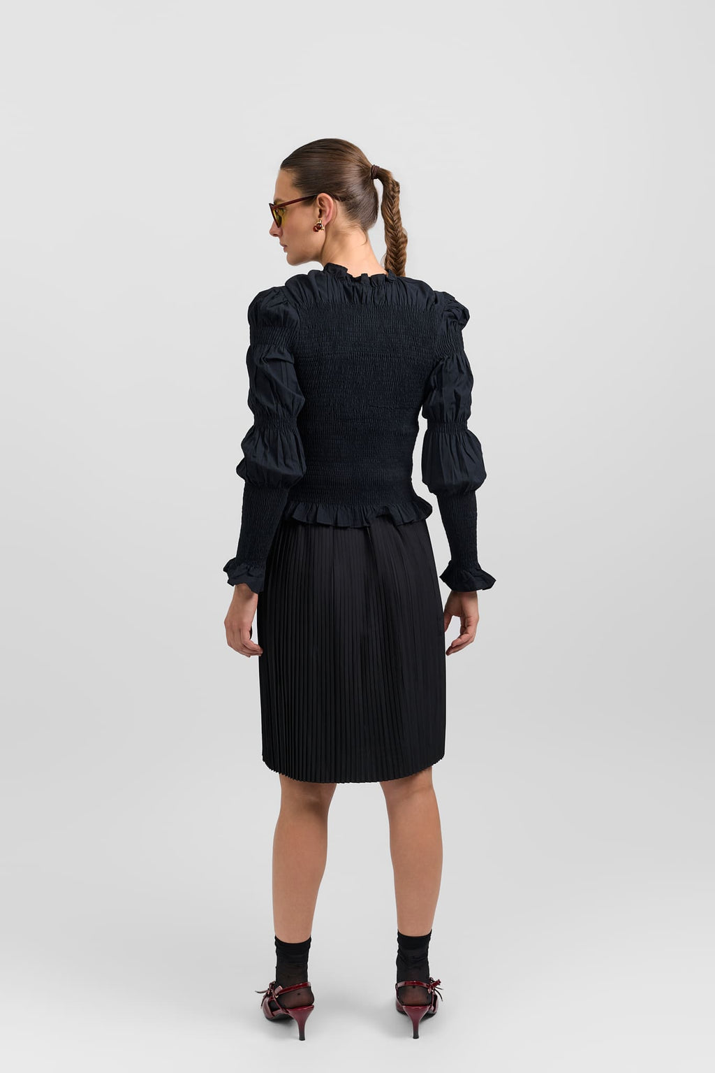 Pleated skirt