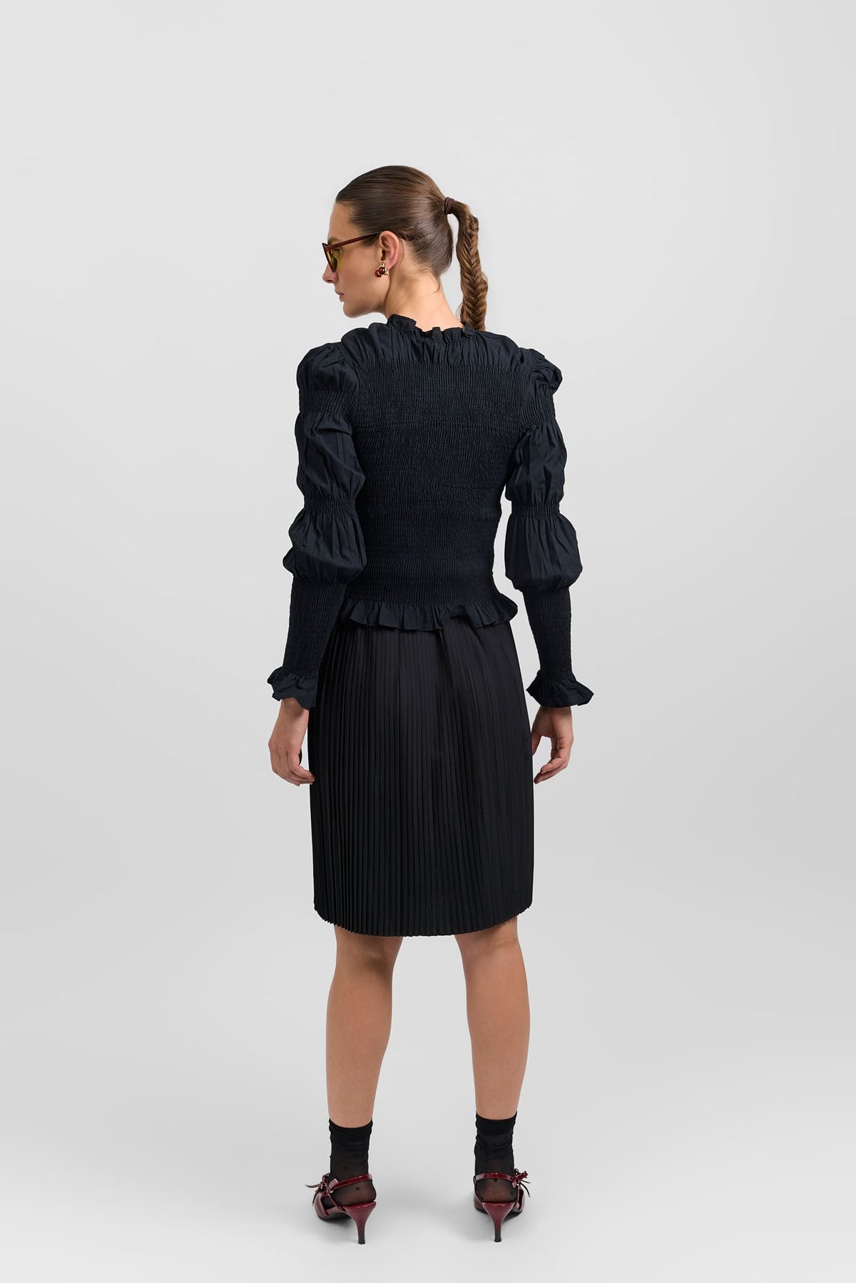 Pleated skirt