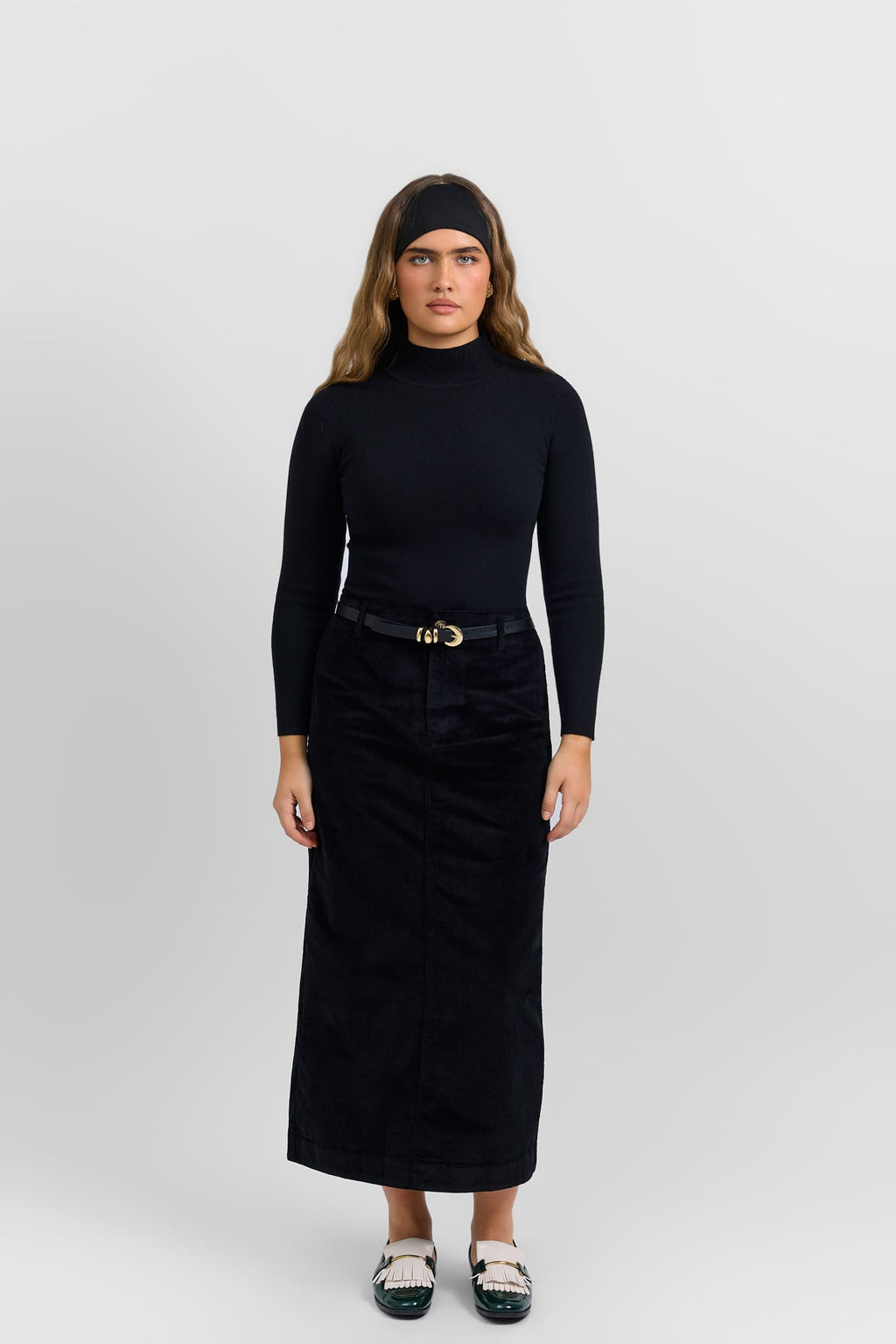 Corduroy skirt