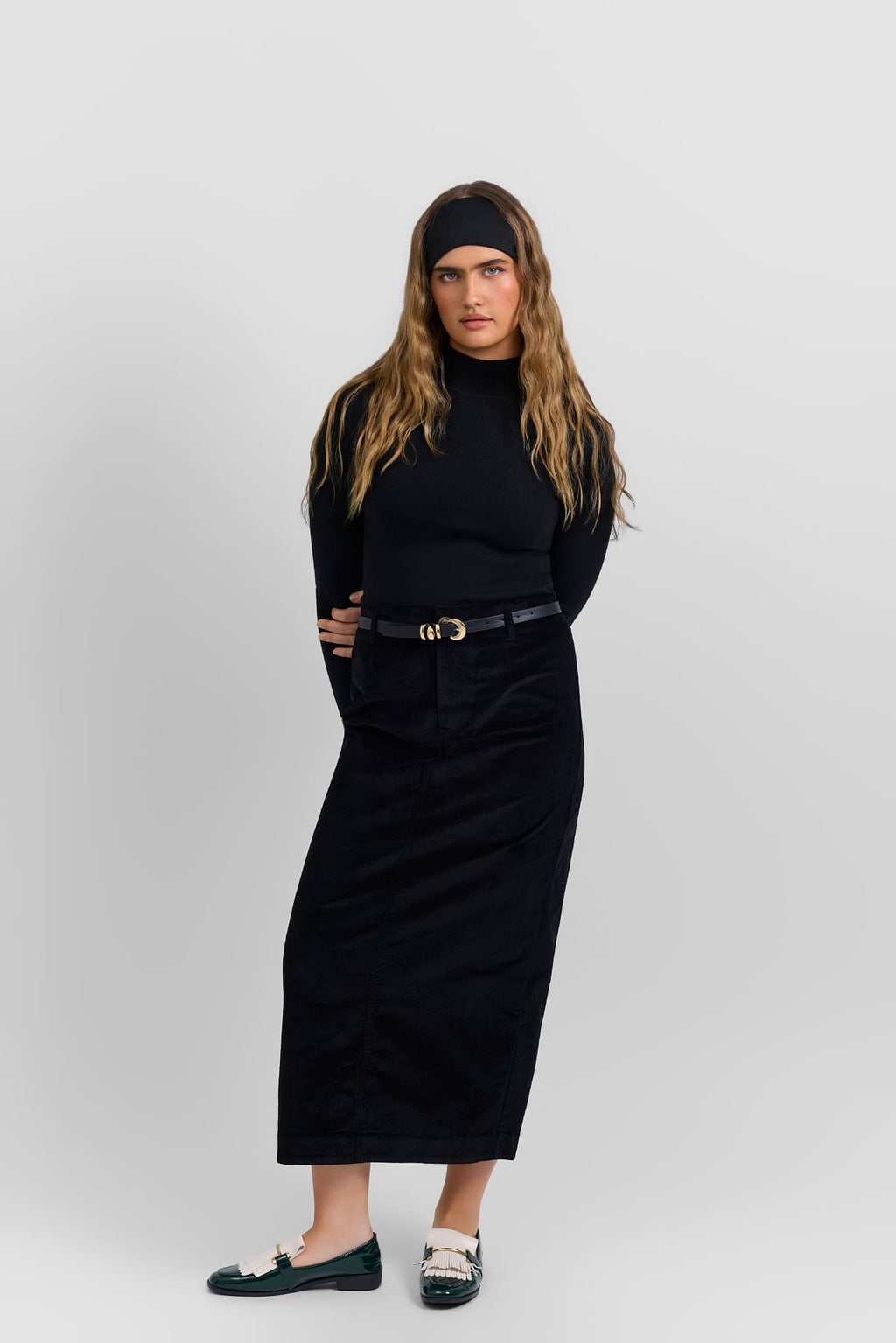 Corduroy skirt
