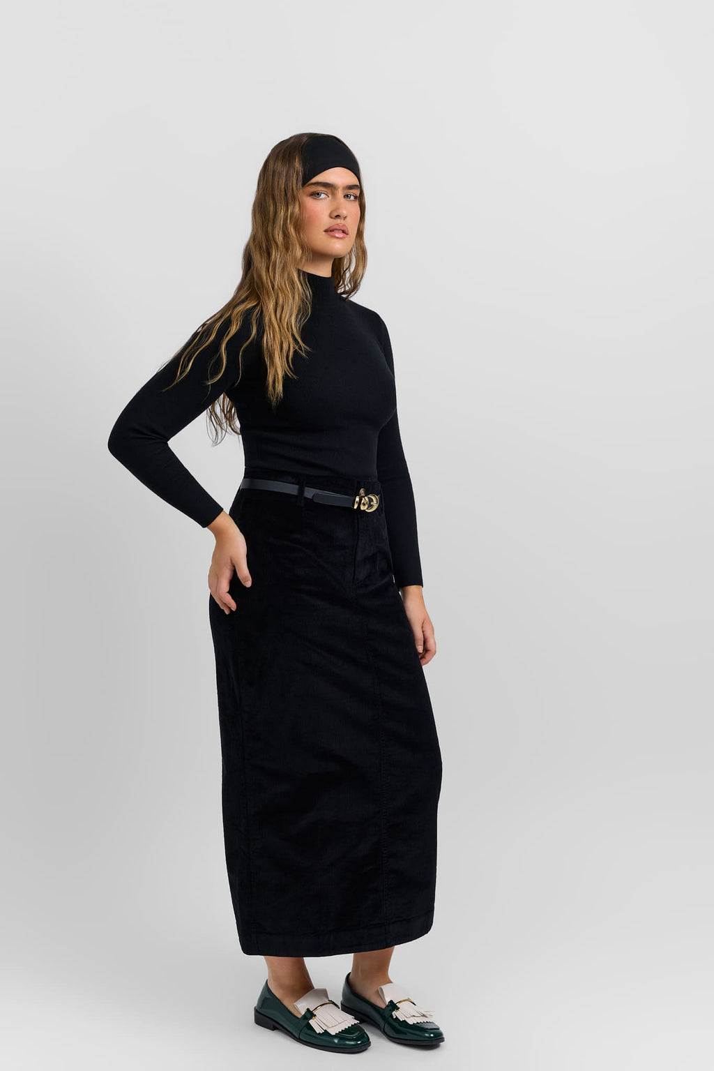 Corduroy skirt