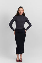 Knit turtleneck
