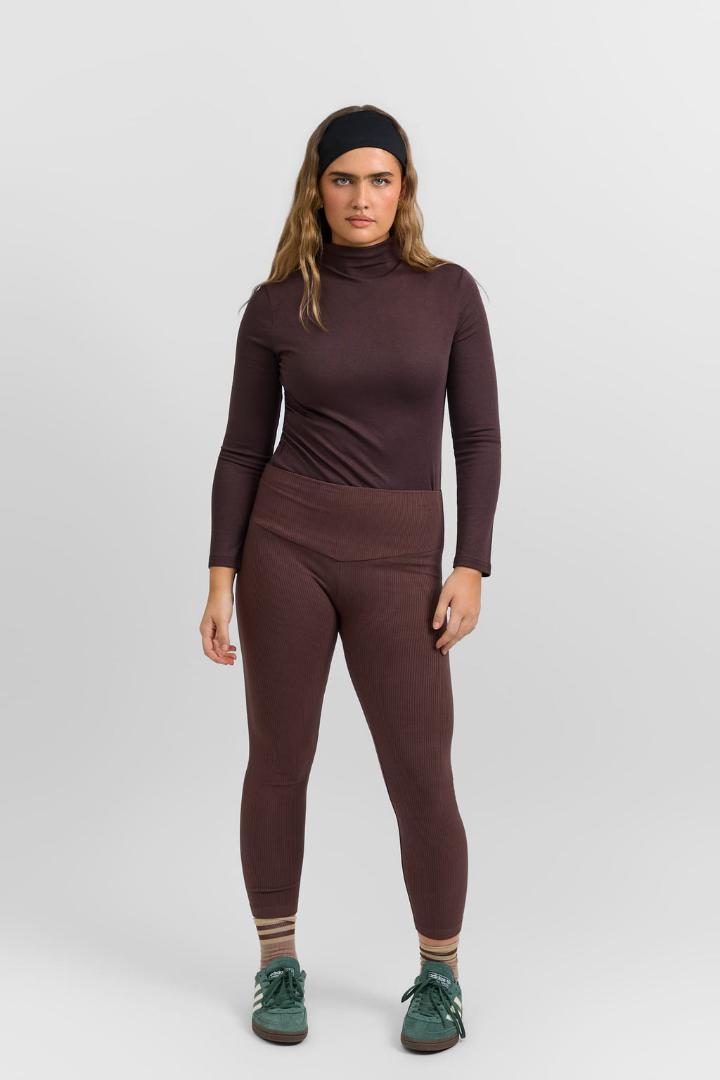 Ribbed leggings