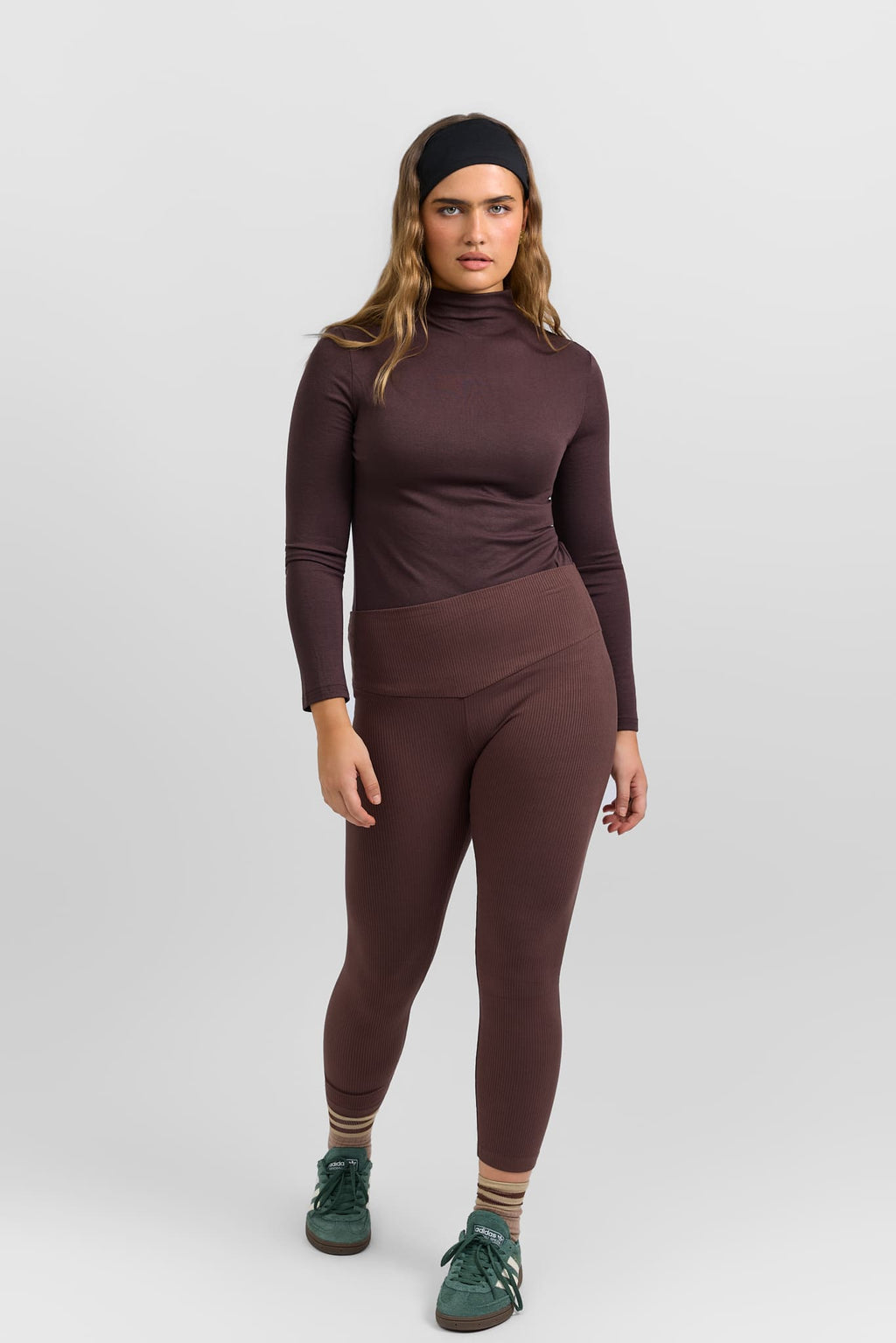 Ribbed leggings