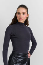 Knit turtleneck