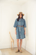 DENIM DRESS