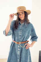 DENIM DRESS