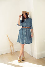 DENIM DRESS