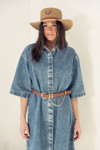 DENIM DRESS