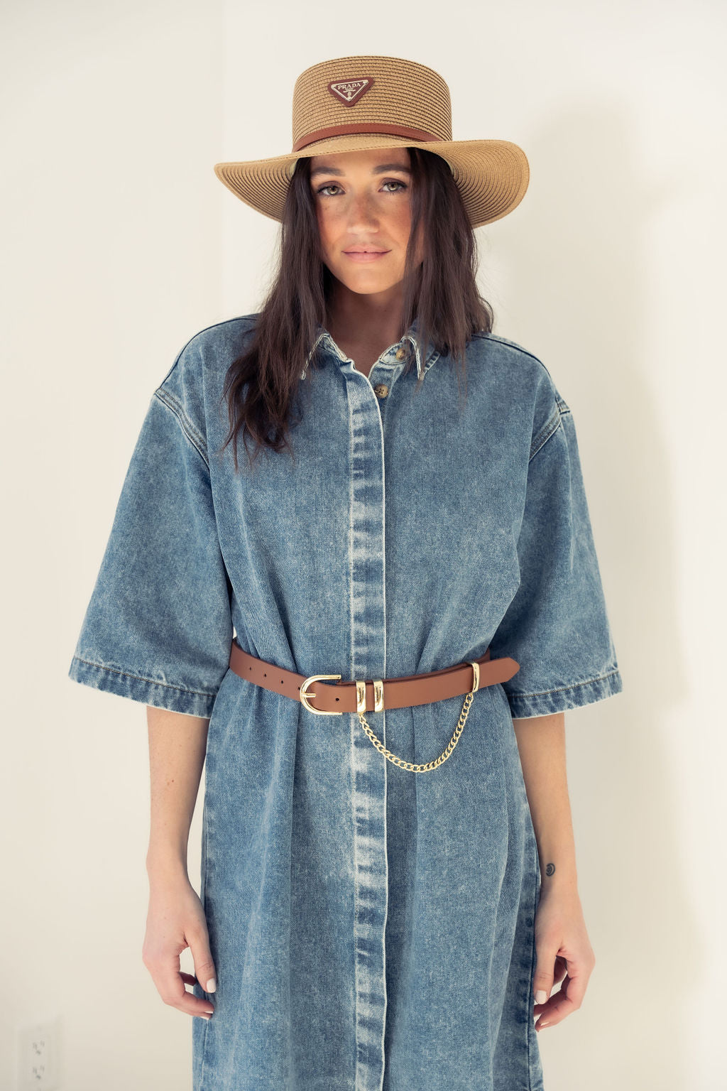 DENIM DRESS