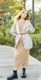 KNIT MAXI DRESS