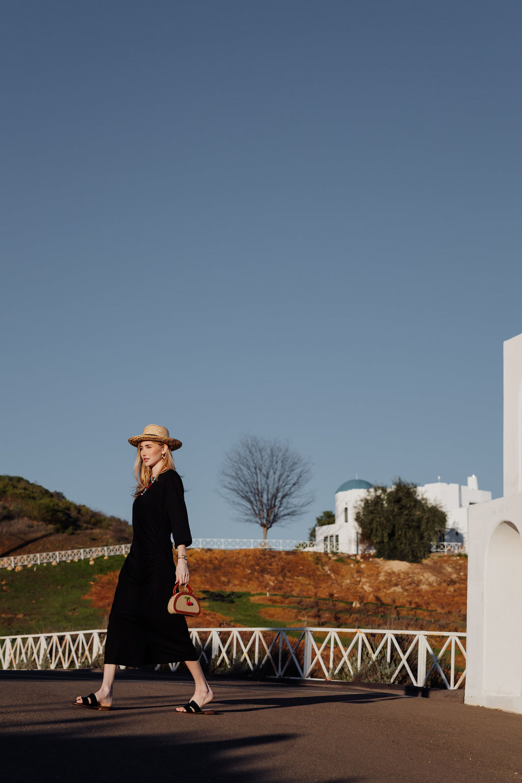 Ruched Cotton T-Shirt Dress