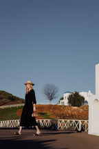 Ruched Cotton T-Shirt Dress